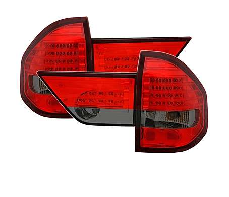 Задние фонари диодные красные с темными вставками для BMW X3 E83 2004-2006