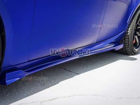 Боковые-сплиттеры (пороги) под покраску MV-Tuning для Lexus IS III 2013-2021