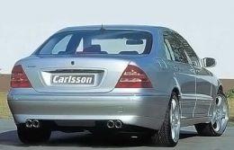 Накладка на задний бампер CARLSSON S-klasse (W 220) Mersedes