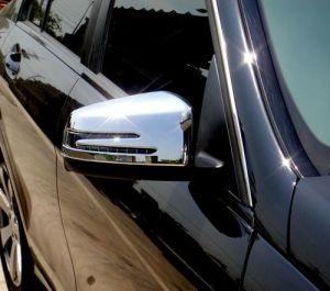 Накладки на зеркала хромированные для Mercedes Benz W246 B Class 2015-