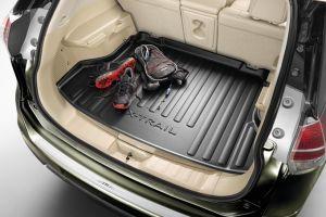 Поддон багажника пластиковый (высокий борт) оригинал KE9654C5S0 для Nissan X-Trail T32 2015-2020