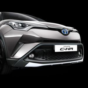 Передняя защита оригинал для Toyota C-HR 2016-