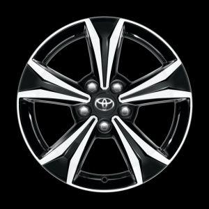 Колесный диск 17’’, черный, 4 шт. оригинал для Toyota C-HR 2016-