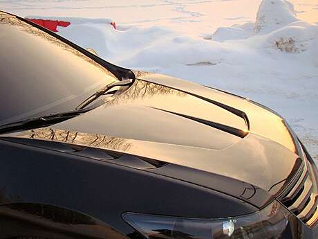 Капот пластиковый var №3 "Agressive Air " Honda Accord 8(VIII) / Acura TSX (CU2) (2008-2013)