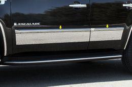 Молдинги на двери хромированные для Cadillac Escalade 2007-2011
