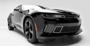 Решетка радиатора черная матовая T-Rex GT Strada Primary для Chevrolet Camaro V8 2016-2017 