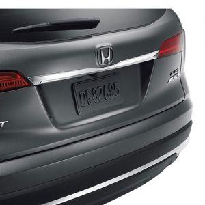 Накладка над номером крышки багажника хромированная оригинал для Honda Pilot 2016- 