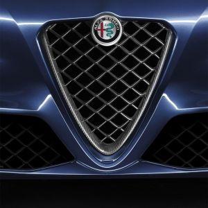 Решетка радиатора карбоновая оригинал для Alfa Romeo Giulia