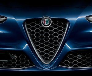 Решетка радиатора карбоновая Sport Style оригинал для Alfa Romeo Giulia
