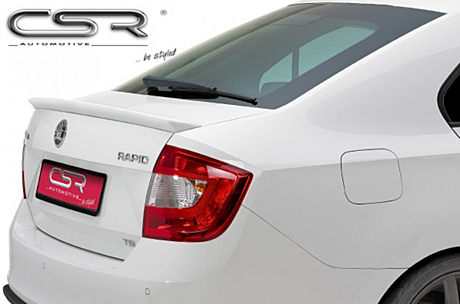 Спойлер на крышку багажника CSR Automotive HF417 для Skoda Rapid 2012-