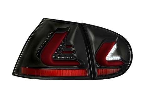 Задняя оптика диодная черная LH 60-1379B для Volkswagen Golf V 1K 2004-2008