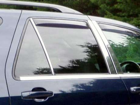 Накладки на стойки дверей хромированные комплект 6шт. для Cadillac SRX 2004-2009