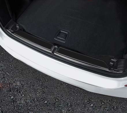 Защитная накладка на на порог в багажнике черная стальная для BMW X3 G01 2018-