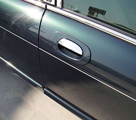 Накладки на ручки дверей хромированные IDFR 1-JR819-05C для Jaguar X-J8 1997-2003 
