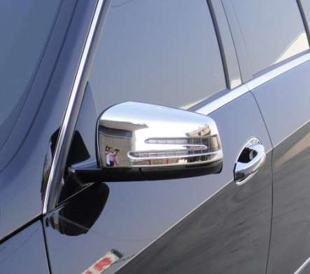 Накладки на зеркала хромированные IDFR 1-MB151-04C для Mercedes Benx W216 CL Class 2009-2013