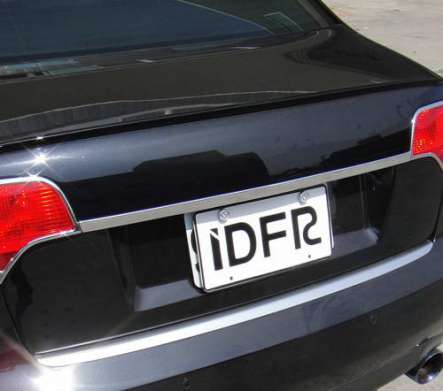 Молдинг на крышку багажника хромированный IDFR 1-AD212-07C для Audi A4 B7 Sedan 2005-2008