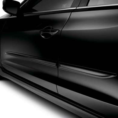 Молдинги на двери крашенные в цвет кузова оригинал 08P05-TX6-XXX для Acura ILX 2013-2019