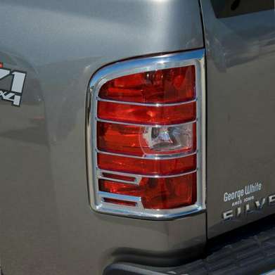 Накладки на задние фонари хромированные Putco PUTZ0050 для Chevrolet Silverado 2007-2013