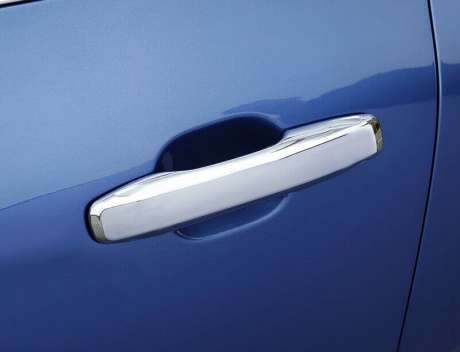 Накладки на ручки дверей хромированные комплект 4шт. OEM Style для Volvo S90 2016-2020