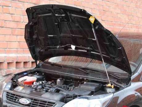 Упор гидропневматический капота с крепежем, 1шт, для авто Ford Mondeo 2007-2014