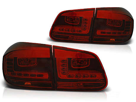 Задние фонари диодные темно-красные Facelift Style для Volkswagen Tiguan 2007-2011