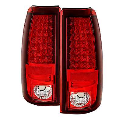 Задняя оптика диодная красная Spyder Auto 5001740 для Chevrolet Silverado 1500/2500 2003-2006  