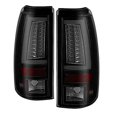 Задняя оптика диодная темная Spyder Auto 5083272 для Chevrolet Silverado 1500/2500 2003-2006  
