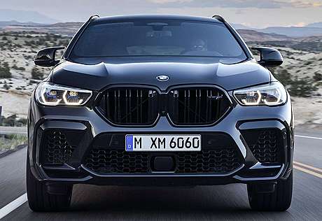 Решетка радиатора черная X6M для BMW X6 G06 2019-