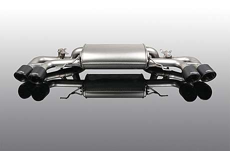 Глушитель с карбоновыми насадками (для 540i / 540i xDrive) AC Schnitzer 1812330314 для BMW G30 G31 (оригинал, Германия)
