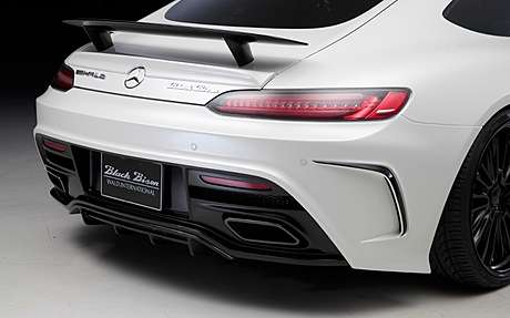 Задний бампер (с карбоном) WALD для Mercedes AMG GT-S (оригинал, Япония) 