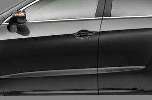 Молдинг двери комплект Forged Silver Metallic NH-789M 08P05TX4240 оригинал для Acura RDX 2013-2015