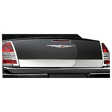 Накладка на низ крышки багажника стальная LuxuryFX PFXR0010 для Chrysler 300C 2005-2010 