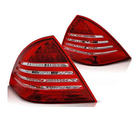 Задние фонари диодные красные для Mercedes-Benz W203 C-Class 2000-2007