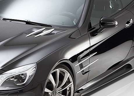 Накладки на капот и воздухозаборники в крыльях Piecha 231-4-100 для Mercedes-Benz SL-Class R231 2012-2020
