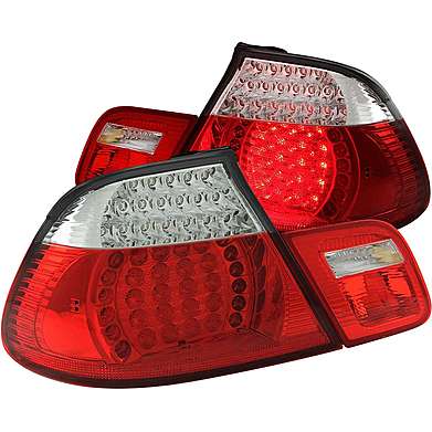 Задние фонари диодные красные Anzo 321185 для BMW E46 Convertible 2000-2003 / M3 2001-2006