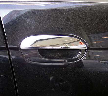 Накладки на ручки дверей хромированные IDFR 1-BW201-18C для BMW E39 1996-2003