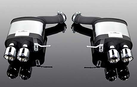 Глушители с насадками V2 AC Schnitzer для BMW F10 F11 M-Sport (оригинал, Германия)