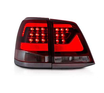 Задние диодные фонари красные для Toyota Land Cruiser LC200 2008-2015