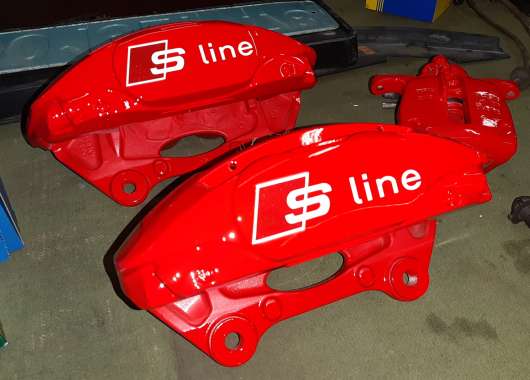 Покраска суппортов Audi S-Line-3 Покраска суппортов Audi S-Line-3