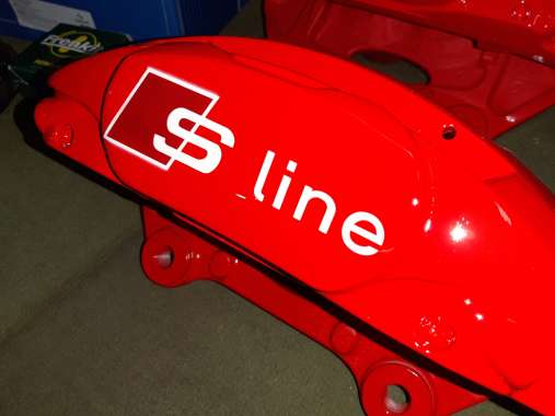 Покраска суппортов Audi S-Line-4 Покраска суппортов Audi S-Line-4