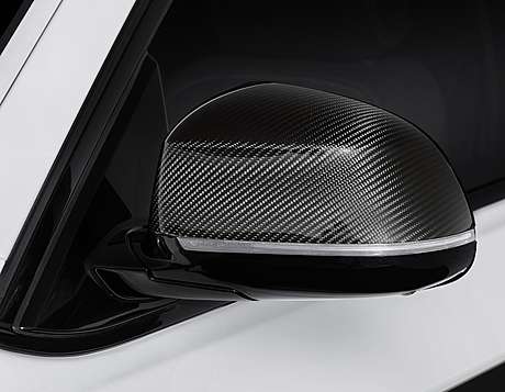 Карбоновые накладки на зеркала M Performance для BMW X6 (F16) (оригинал, Германия)