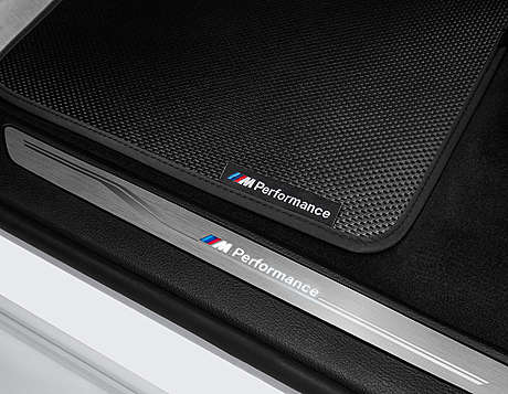 Светодиодные накладки на пороги M Performance для BMW X6 (F16) (оригинал, Германия)