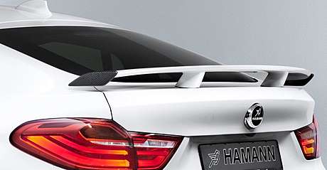 Спойлер Hamann Motorsport с боковыми карбоновыми элементами для BMW X6 F16 (оригинал, Германия)