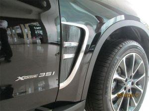 Накладки на передние крылья хромированные для BMW F15 X5 2013-