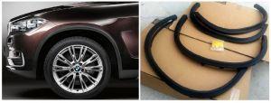 Расширители арок, ABS-пластик, 4шт, для авто BMW X5 F15 2013-