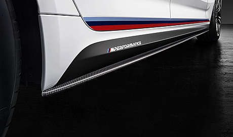 Накладки на пороги (карбон) M Performance для BMW G30 G31 (оригинал, Германия)