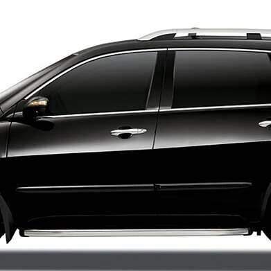 Молдинги на двери крашенные в цвет кузова оригинал 08P05-STX-XXX для Acura MDX 2010-2013