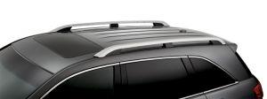 Рейлинги на крышу штатные цвет серебро оригинал для Acura MDX 2010-2013 