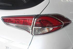 Накладки на задние фонари хромированные для Hyundai Tucson 2015-