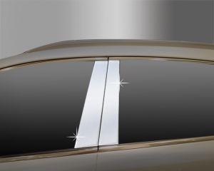 Накладки на стойки дверей хромированные для Kia Sportage 2016-